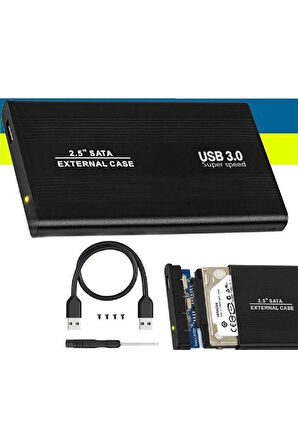 Ancheyn USB 3.0 Sata 2.5 İnç SSD Harici Taşınabilir Harddisk Kutusu 5262