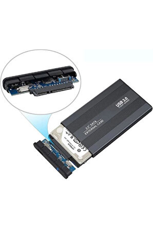 Ancheyn USB 3.0 Sata 2.5 İnç SSD Harici Taşınabilir Harddisk Kutusu 5262