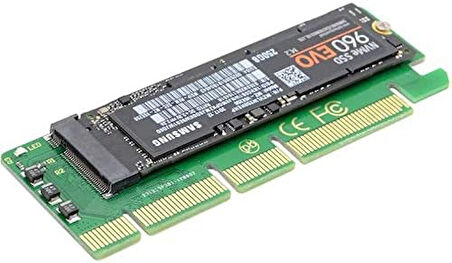 Ancheyn M.2 Nvme SSD To Pcıe M2 Key Express 960 Evo Kart Çevirici Dönüştürücü Kart 4387