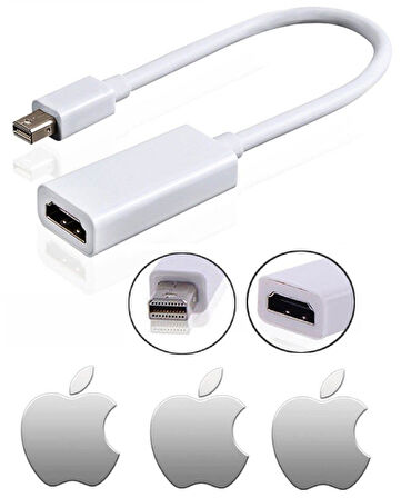 Ancheyn Mini Displayport To HDMI Çevirici Dönüştürücü Adaptör Kablo 4511