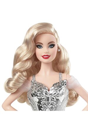 Barbie 2021 Mutlu Yıllar Bebeği Yılbaşı Bebeği Yılbaşı Barbiesi Sarışın Oyuncak Holıday Baby Scntoys