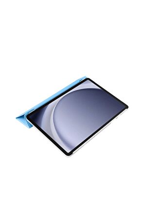 Galaxy Tab S9 FE 10.9 inç Uyumlu Fuchsia İntelligent Standlı 1-1 Kılıf