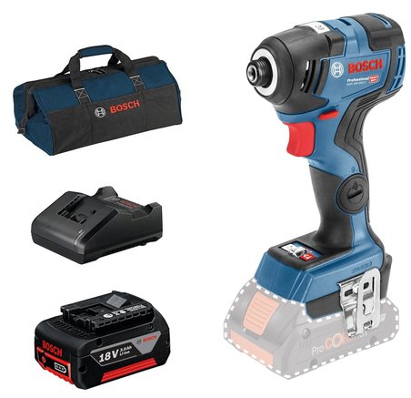 Bosch GDR 18V-200 C 1x3.0Ah Çift Akülü Akülü Somun Sıkma
