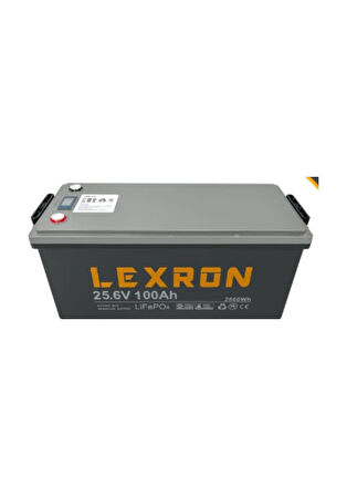 Lexron 100ah 25,6v Lityum Akü