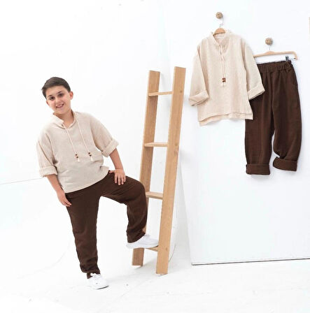 Erkek Çocuk Müslin Takım