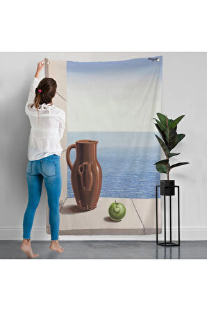 Rene Magritte - Stimülasyon Hedefi Duvar Örtüsü-7412