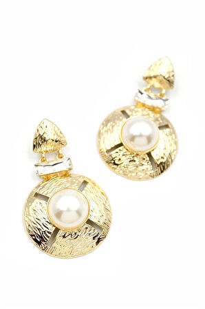 Metal Küpe - Altın Rengi