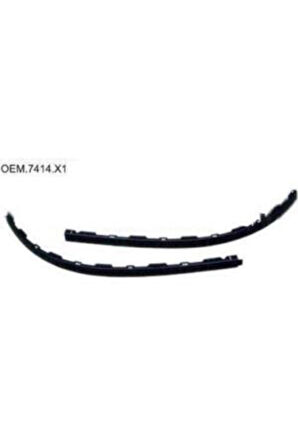 ÖN TAMPON ALT SPOYLER KARLIK SAĞ-SOL TAKIM 307 2001-2006 7414X1