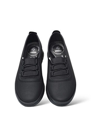 Kadın Ortopedik Taban Comfort Günlük Ayakkabı SİYAH