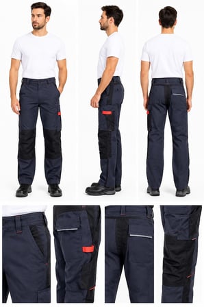 Orange Safety Force Pro Çok Cepli İş Pantolonu