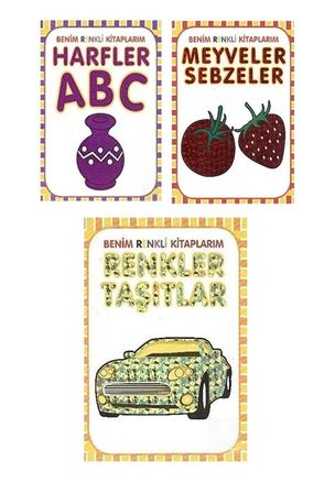 Benim Renkli Kitaplarım 3 Kitap