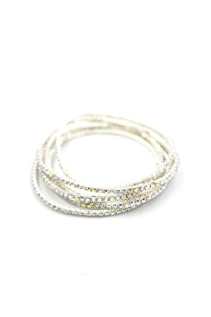 6'lı Lastikli Bileklik - ÇOK RENKLİ