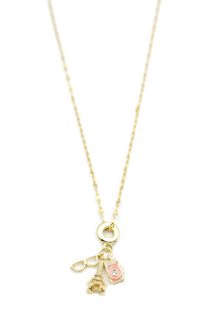 Manifest Kolye - Altın