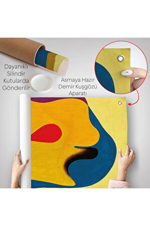 Joan Miro - Sürreal Duvar Örtüsü-7417