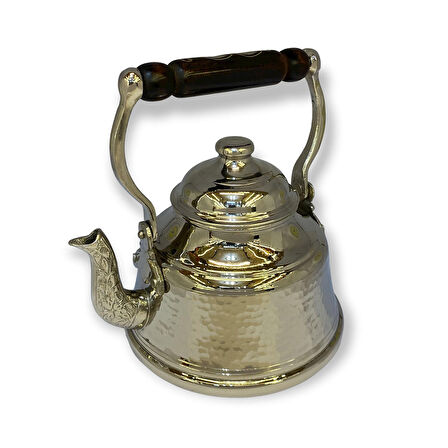 El Dövme Orta Boy Bakır Demlik