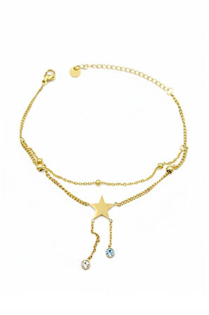 Yıldız Bileklik - Altın