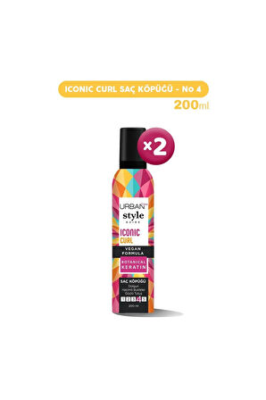 Style Guide Iconic Curl Saç Köpüğü 200 ml No 4 X 2