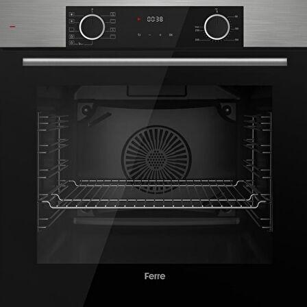 Ferre FryArt&FlowAr orio Sessiz Davlumbaz Elektrikli Inox-Siyah Ank. Set (D063-SA + MS261 + XE63MI)