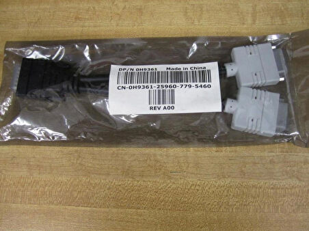 Dell Molex CN-0H9361-52204-1AQ-1391 Dual DVI Splitter Cable