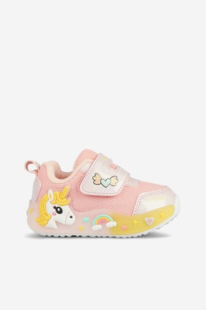 Vicco Meli Ortopedik Taban Işıklı Çocuk Sneaker / Pudra