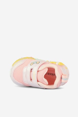 Vicco Meli Ortopedik Taban Işıklı Çocuk Sneaker / Pudra