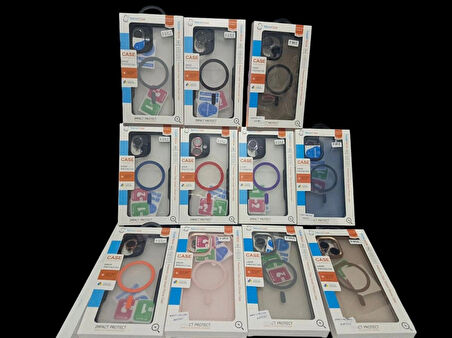 MAGESAFE'Lİ APPLE 16 PLUS LÜKS KILIF + KAMERA KORUMA LENSİ HEDİYE
