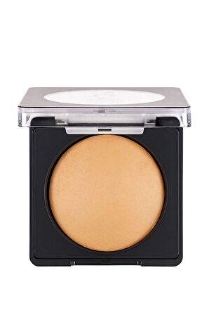 Flormar Yoğun Pigmentli Fırınlanmış Mat Pudra  - Baked Powder - 034 Honey Beige - 8682536053617