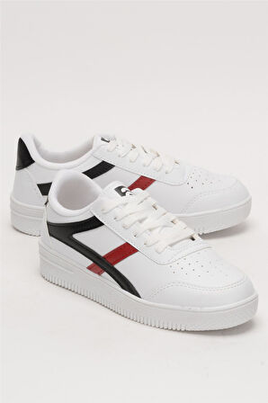 Kadın Günlük Sneaker Ayakkabı BEYAZ SİYAH