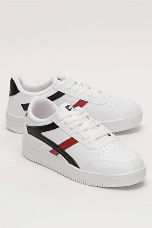 Kadın Günlük Sneaker Ayakkabı BEYAZ SİYAH