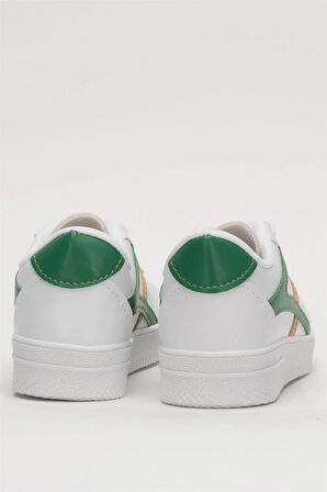 Kadın Günlük Sneaker Ayakkabı BEYAZ - YEŞİL