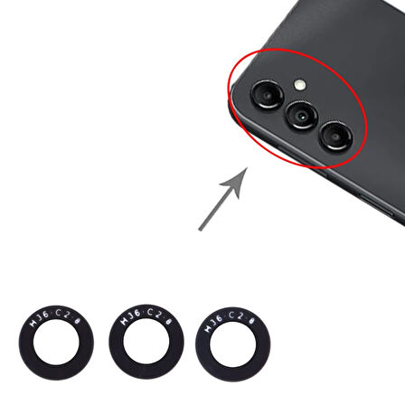 Samsung Uyumlu Galaxy A14 4G Kamera Lensi Cam SM-A145F