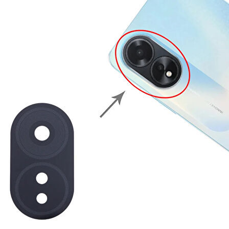 Oppo A38 Uyumlu Kamera Lensi Cam CPH2579