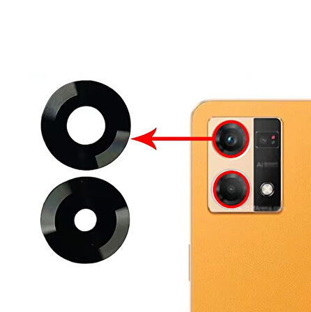 Oppo Uyumlu Reno7 4G Kamera Lensi Cam CPH2363