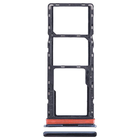 Tecno Uyumlu Spark 20 Pro Sim Kart Tepsisi KJ6 Siyah