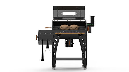 Hot Big Quartz Smoker Mangal Barbekü