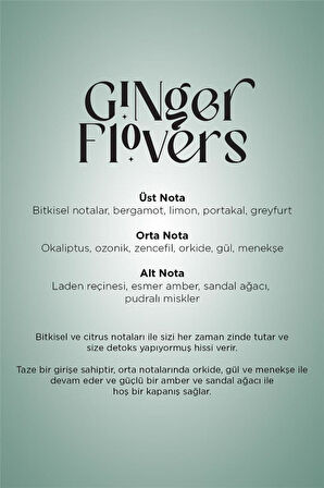 Carpex Ginger Flowers 200 ml. Classic Seri A1 Makine Koku Kartuşu 6 Adet