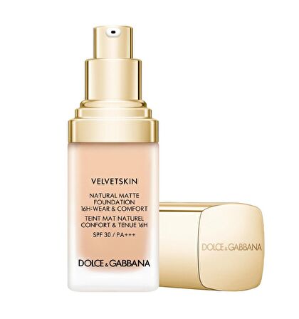 Dolce&Gabbana Velvetskin 125 Sateen 30 ml Natural Mat Fondöten