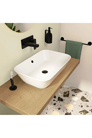 Dikdörtgen Çanak Lavabo 60 Cm Deliksiz 7425b003-0012