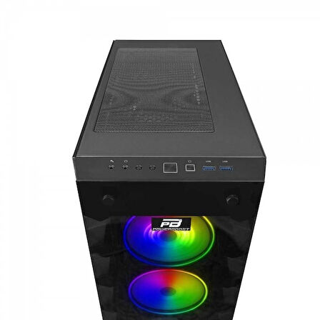 LYSERG PB X-59 RGB Kasa Amd Ryzen 7 7800X3D 32 GB Ram 500 GB SSD Asus Dual RTX 4070 W11 Pro