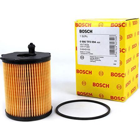 Bosch 1109.AY Yağ Filtresi 1.6 Di̇zel Peugeot 5008 0986TF0094