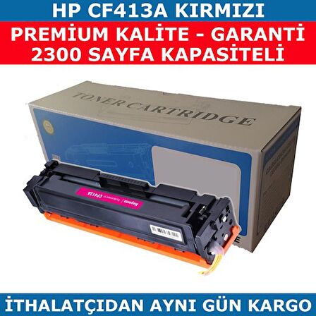 hementoner Hp 410A-Cf413A Kırmızı Muadil Toner 2.300