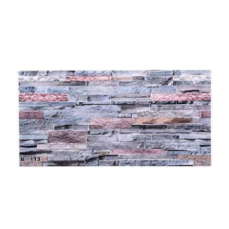 Ramsoy Mermer Desen Strafor Panel 100x50 cm - Model B-113 