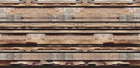 Ramsoy Ahşap Desen Strafor Panel 100x50 cm - Model LM-12