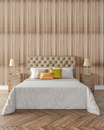 Ramsoy Ahşap Desen Strafor Panel 100x50 cm - Model LM-11