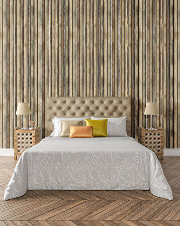 Ramsoy Ahşap Desen Strafor Panel 100x50 cm - Model LM-7