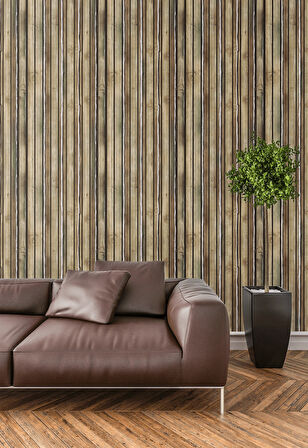 Ramsoy Ahşap Desen Strafor Panel 100x50 cm - Model LM-7