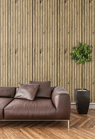 Ramsoy Ahşap Desen Strafor Panel 100x50 cm - Model LM-6