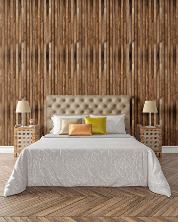 Ramsoy Ahşap Desen Strafor Panel 100x50 cm - Model LM-1
