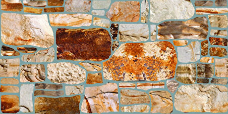Ramsoy Buz Taş Desen Strafor Panel 100x50 cm - Model A-230