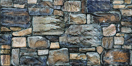 Ramsoy Buz Taş Desen Strafor Panel 100x50 cm - Model A-228